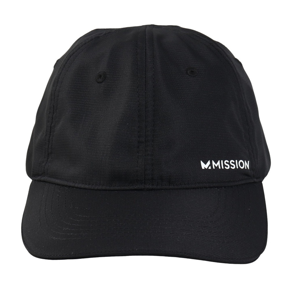 ミッション（MISSION）（メンズ、レディース）キャップ クーリングパフォーマンスハット ブラック 111661JP