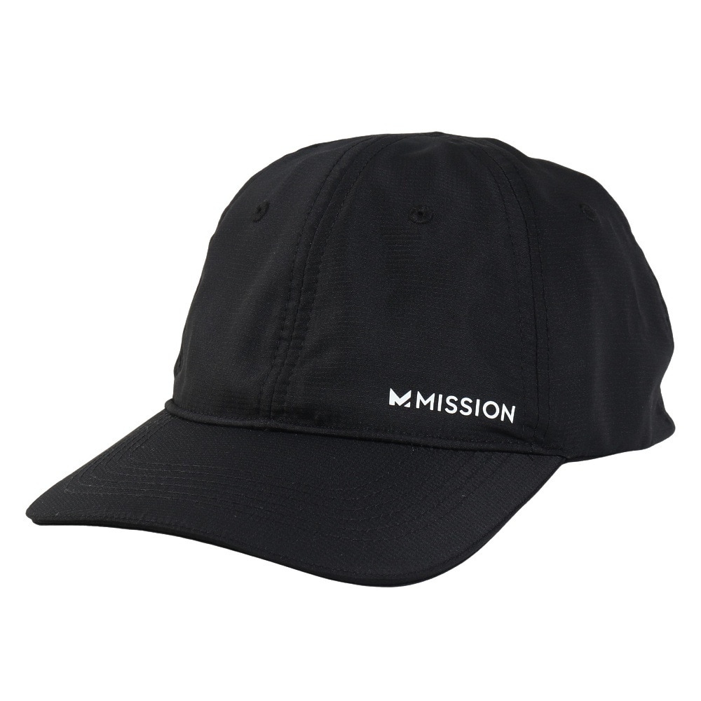 ミッション（MISSION）（メンズ、レディース）キャップ クーリングパフォーマンスハット ブラック 111661JP