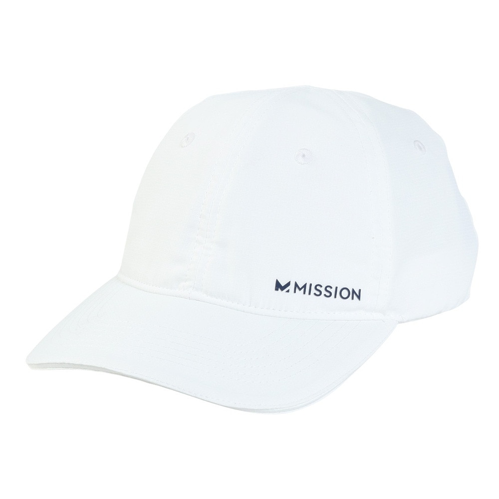 ミッション（MISSION）（メンズ、レディース）キャップ クーリングパフォーマンスハット ホワイト 111662JP