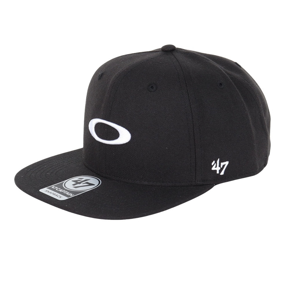 オークリー（OAKLEY）（メンズ）キャップ 47 B1B Ellipse 黒×白 56