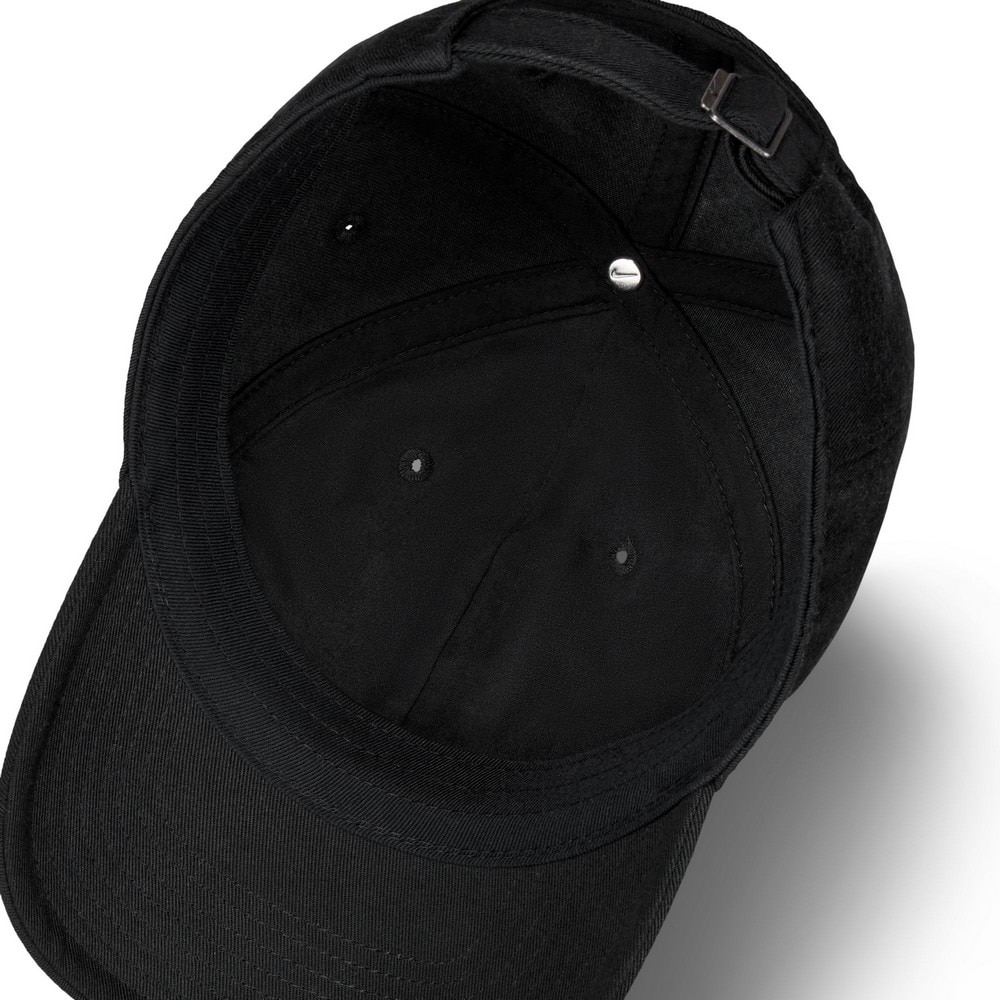 ナイキ（NIKE）（メンズ、レディース）スポーツキャップ クラブ キャップ 黒 S-Lサイズ(52-63cm) FZ5698-010 帽子 