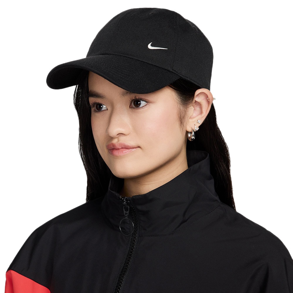 ナイキ（NIKE）（メンズ、レディース）スポーツキャップ クラブ キャップ 黒 S-Lサイズ(52-63cm) FZ5698-010 帽子 