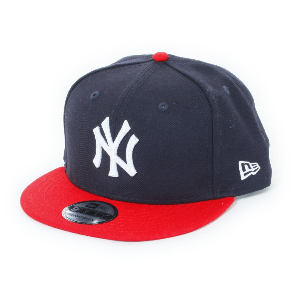  9FIFTY ニューヨーク・ヤンキース キャップ ネイビー×ホワイト スカーレットバイザー 11308468