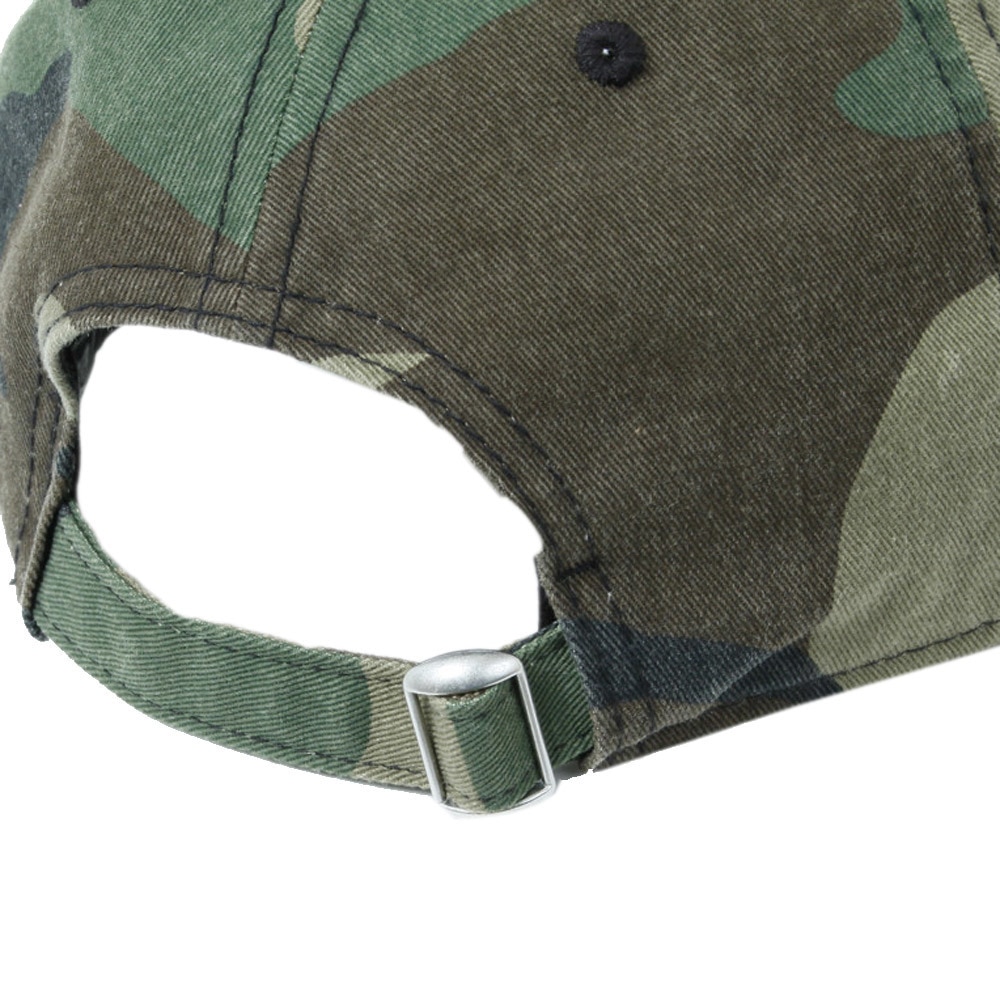 ニューエラ（NEW ERA）（メンズ）9TWENTY Cloth Strap ウォッシュドコットン ニューヨーク・ヤンキース ウッドランドカモ×ブラック 11308519