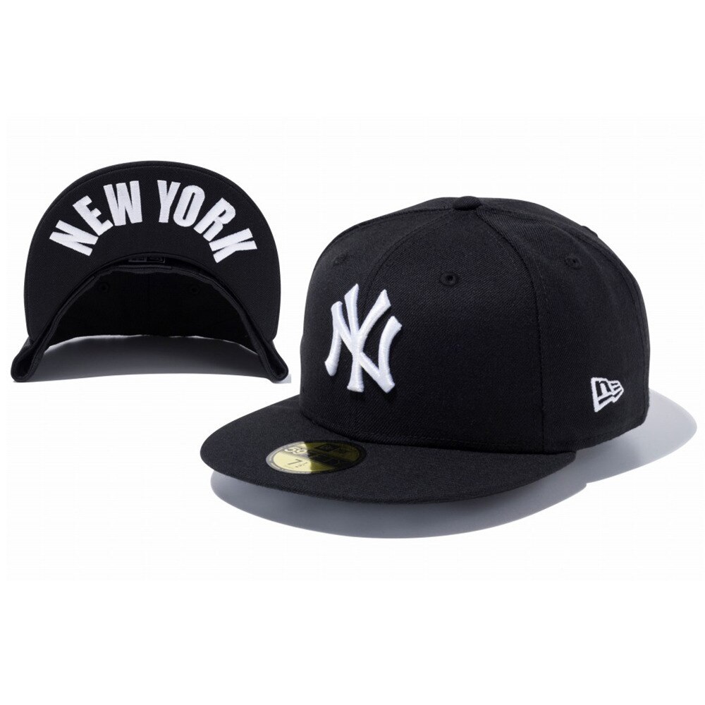  59FIFTY UNDERVISOR ニューヨーク・ヤンキース ブラック × ホワイト NEW YORK 11308537