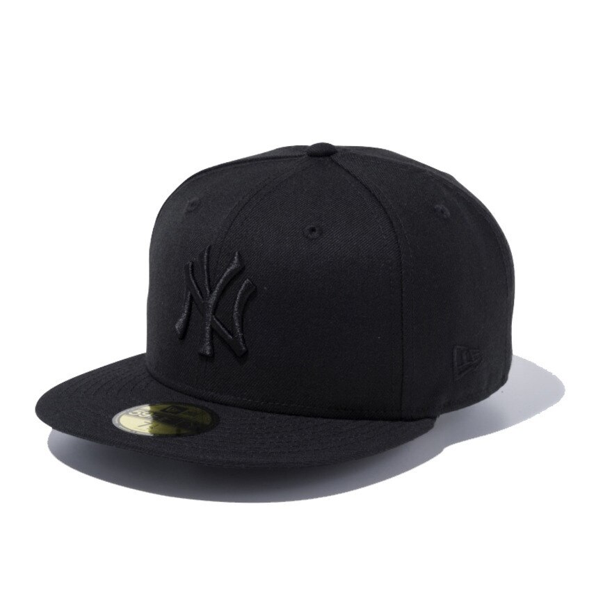 ＜スーパースポーツ ゼビオ＞ 59FIFTY MLB ニューヨーク・ヤンキース キャップ ブラック×ブラック 11308579