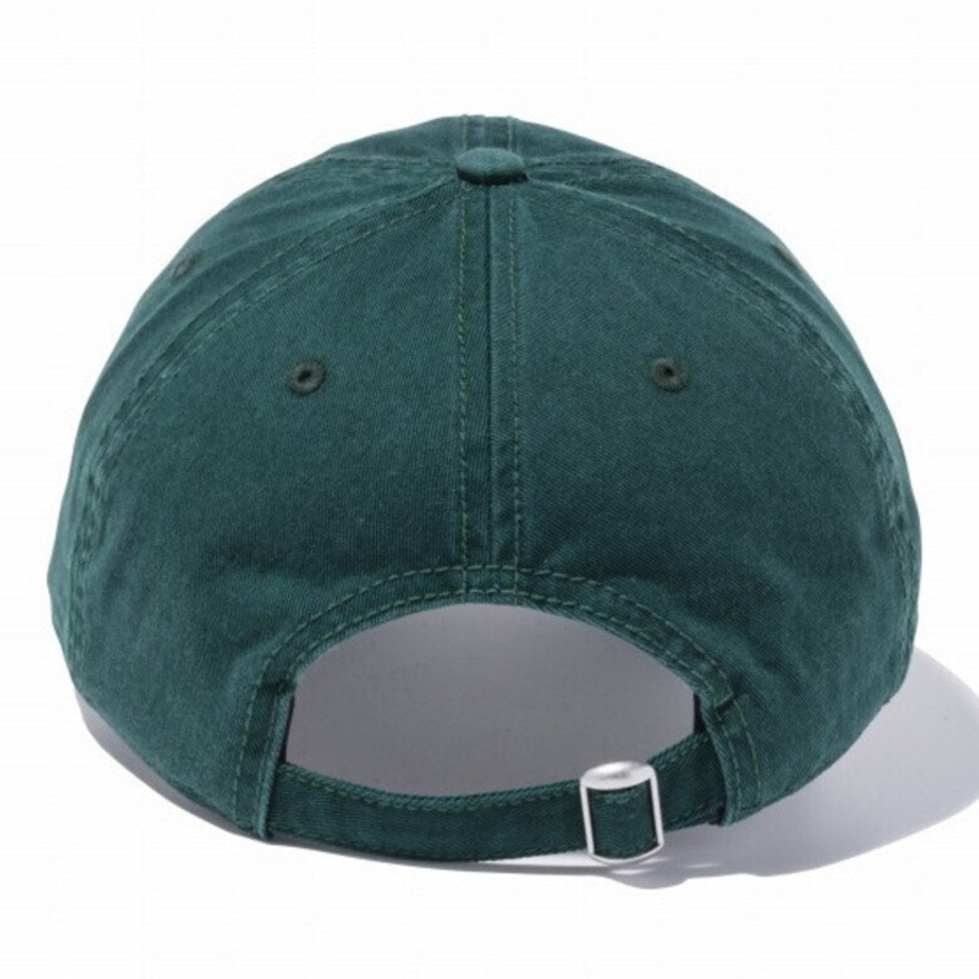 ニューエラ（NEW ERA）（メンズ）キャップ 大人 9TWENTY Cloth Strap ウォッシュドコットン ニューヨーク・ヤンキース ダークグリーン×ホワイト 11434005 MLB