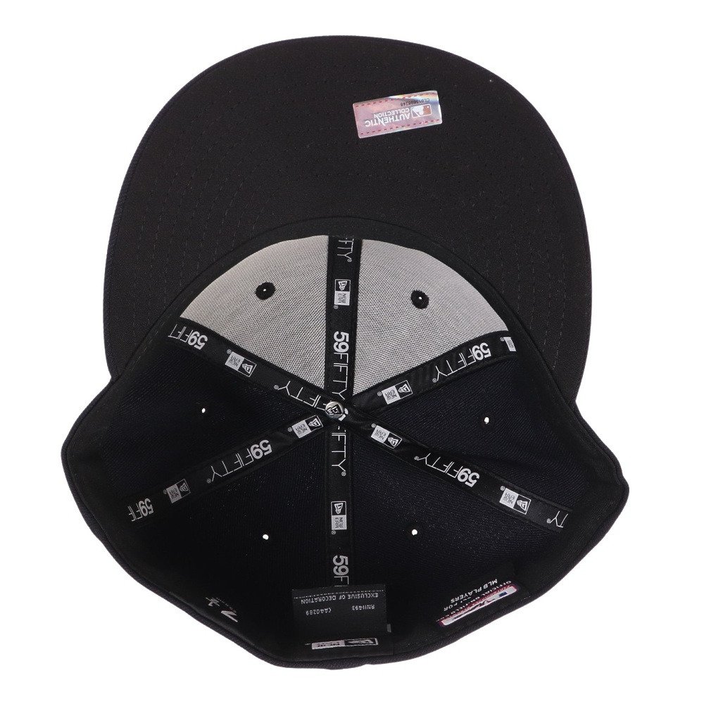 ニューエラ（NEW ERA）（メンズ）帽子 キャップ 59FIFTY MLB オンフィールド ニューヨーク・ヤンキース ゲーム ネイビー 11449355 日よけ