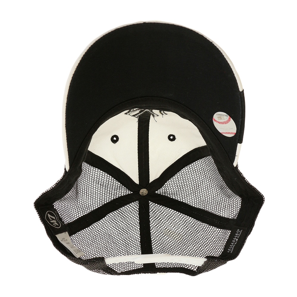 フォーティーセブン ブランド（47 Brand）（メンズ）帽子 メンズ メッシュキャップ MLB ニューヨーク ヤンキース キャップ B-HOOCH17GWP-WHC 日よけ