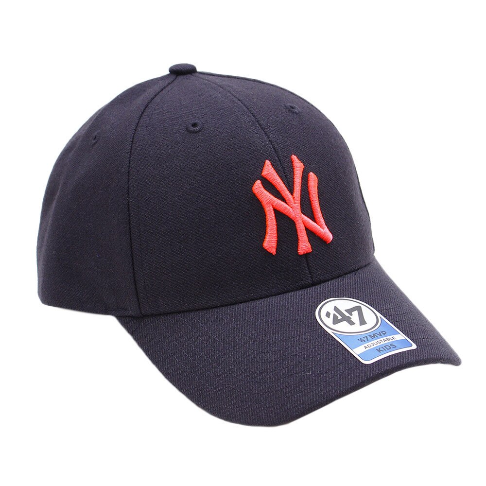 フォーティーセブン（47）（キッズ）帽子 メンズ ニューヨーク ヤンキース Kids 47 MVP キャップ B-MVP17WBV-NYDK オンライン価格 日よけ