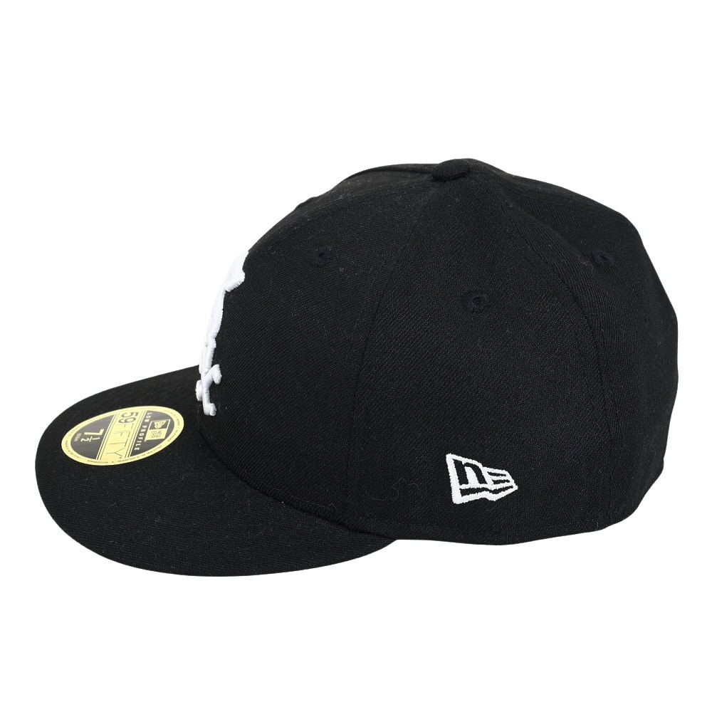 ニューエラ（NEW ERA）（メンズ）帽子 キャップ LP 59FIFTY MLBオンフィールド シカゴ・ホワイトソックス ゲーム 黒 11449301 日よけ