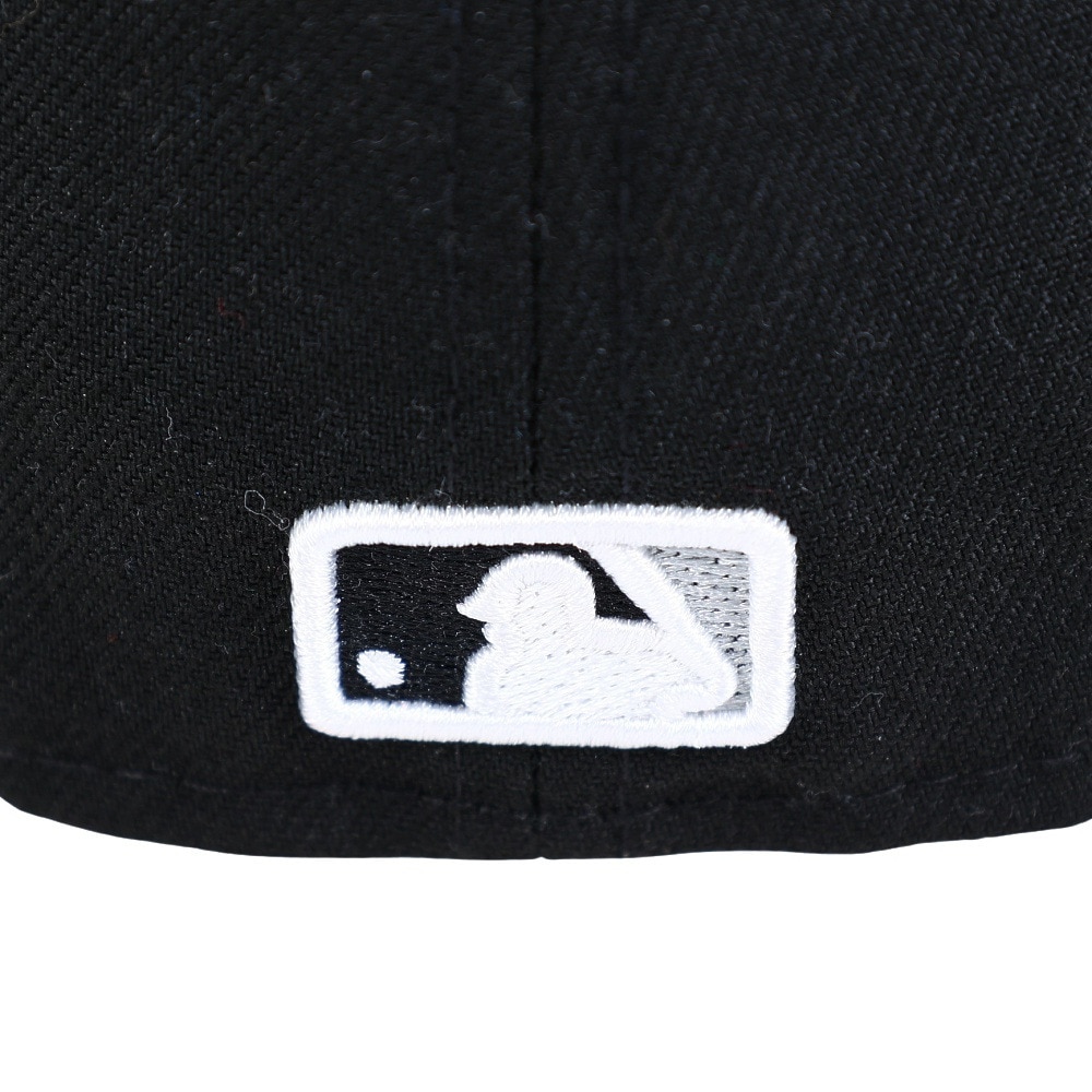 ニューエラ（NEW ERA）（メンズ）帽子 キャップ 59FIFTY MLBオンフィールド シカゴ・ホワイトソックス ゲーム 黒 11449386 日よけ