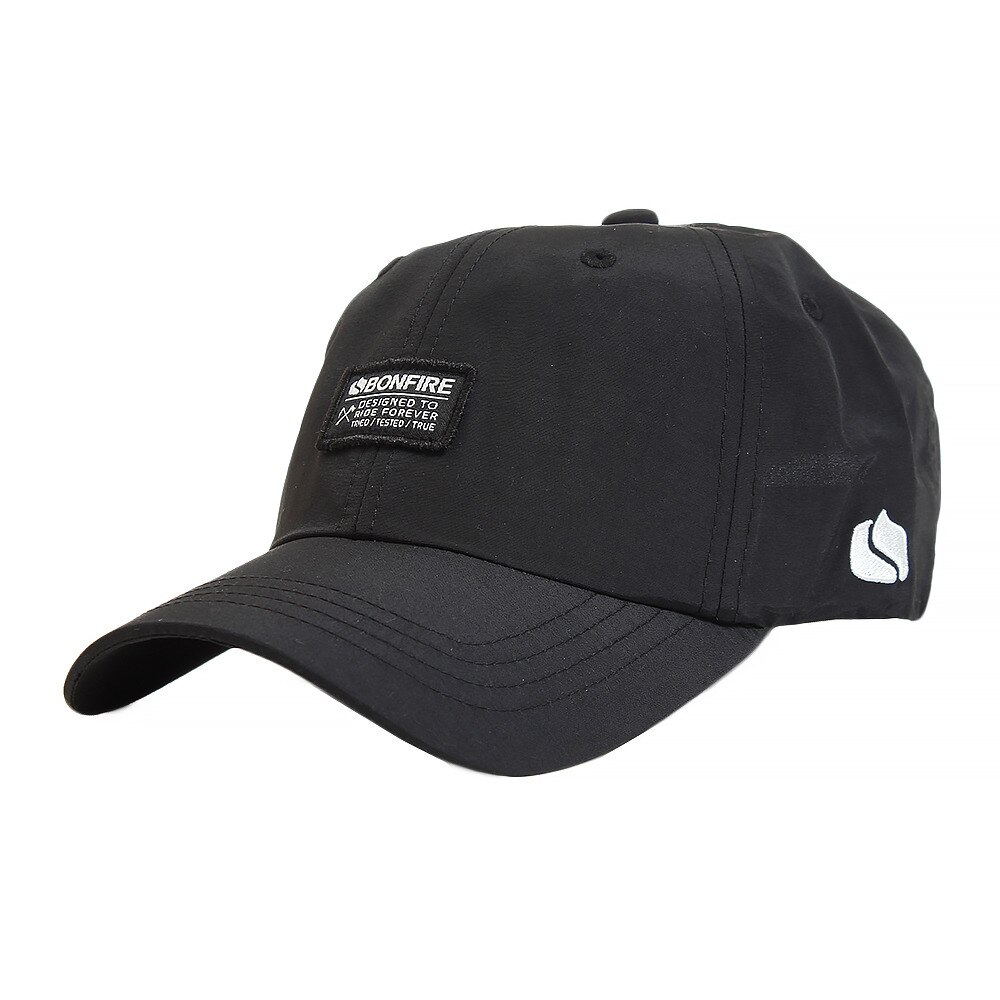  WOVEN LABEL RIP キャップ 20BNF9SST2031 BLK