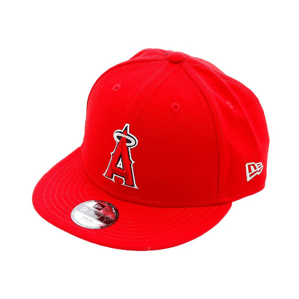  ジュニア 9FIFTY ロサンゼルス・エンゼルス レッドx チームカラー 12018879