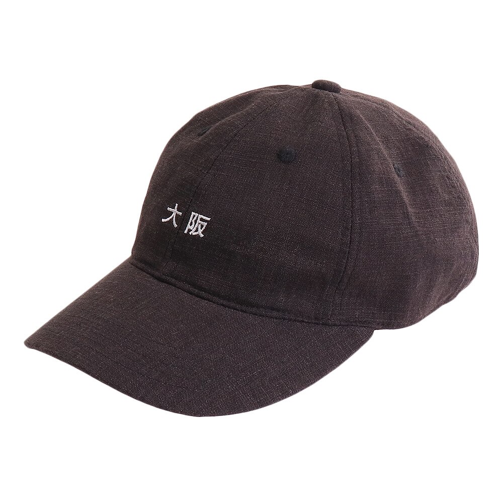  リネン刺繍 キャップ 大阪 897PA9ST1667 BLK