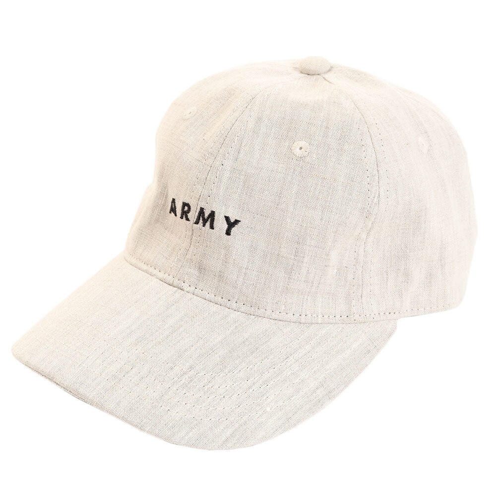  リネン刺繍キャップ ARMY 897PA9ST1695 NTL