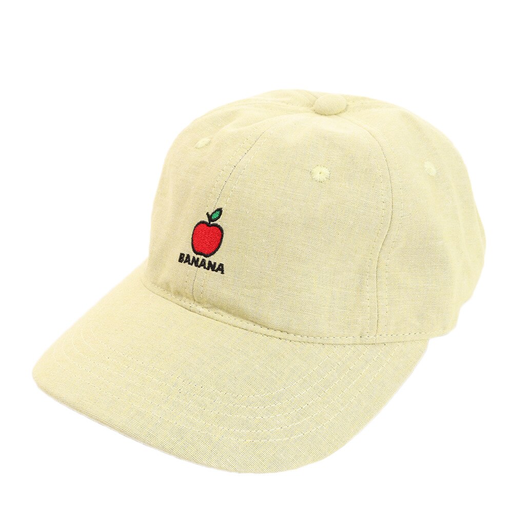  リネン刺繍キャップ BANANA 897PA9ST1714 YEL