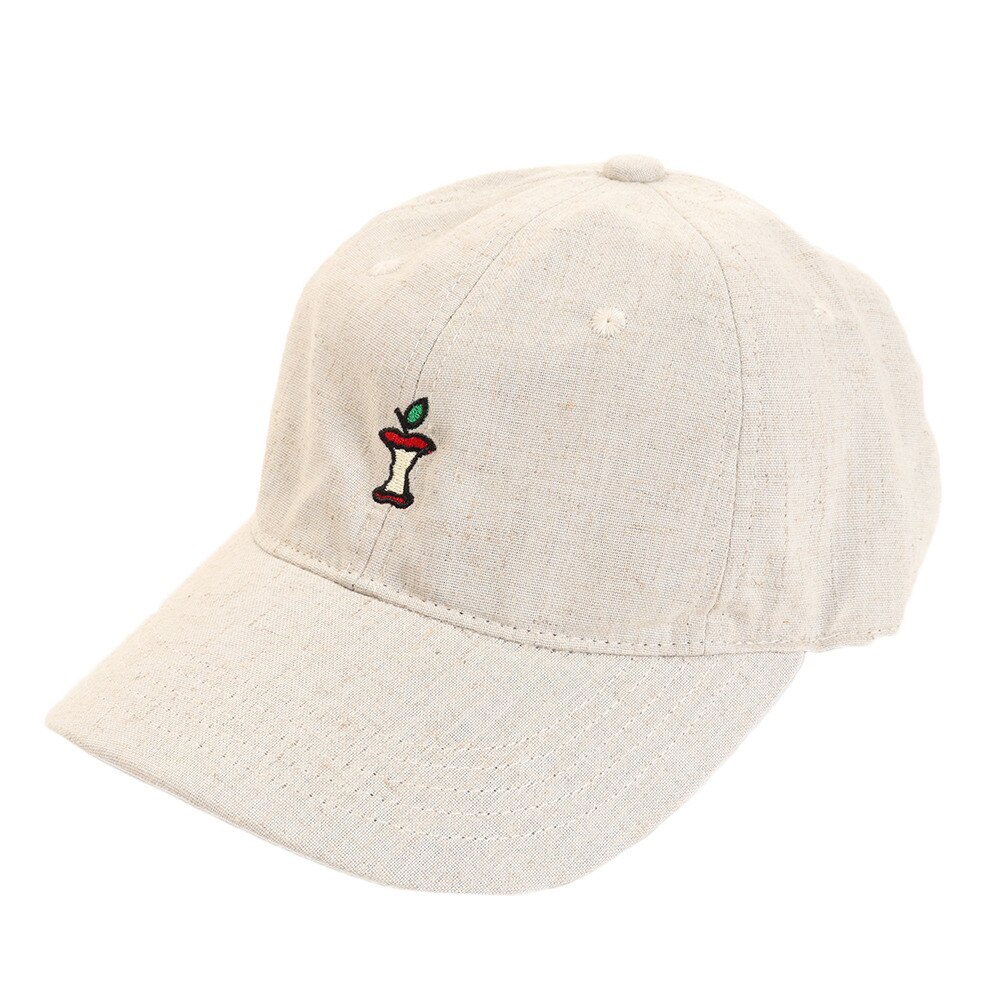  リネン刺繍キャップ apple 897PA9ST1717 BEG