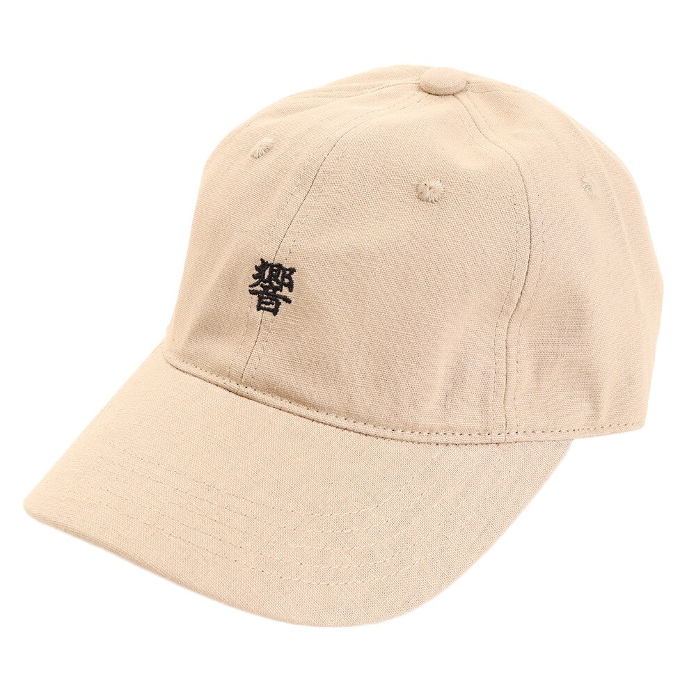  リネン刺繍キャップ HIBIKI 897PA9ST1727 BEG