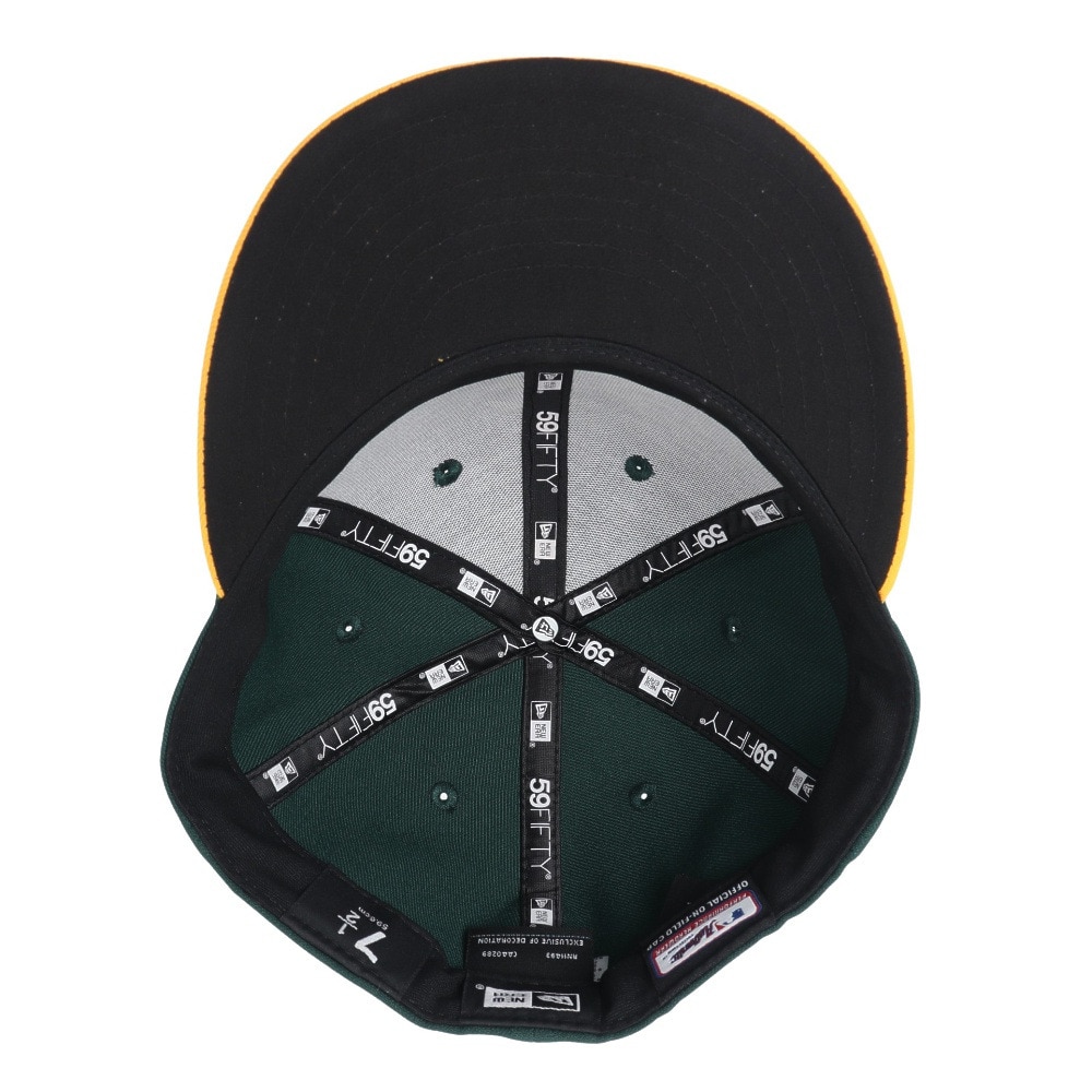 ニューエラ（NEW ERA）（メンズ）LP 59FIFTY MLB オンフィールド オークランド・アスレチックス ホーム 11449294 帽子