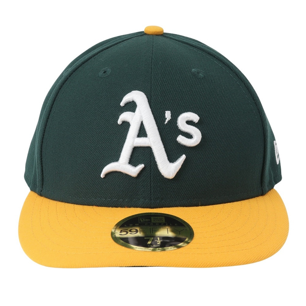 ニューエラ（NEW ERA）（メンズ）LP 59FIFTY MLB オンフィールド オークランド・アスレチックス ホーム 11449294 帽子