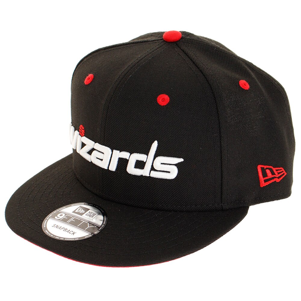 9FIFTY ワシントン・ウィザーズ Wizerds ブラック スカーレットアンダーバイザー 12353366