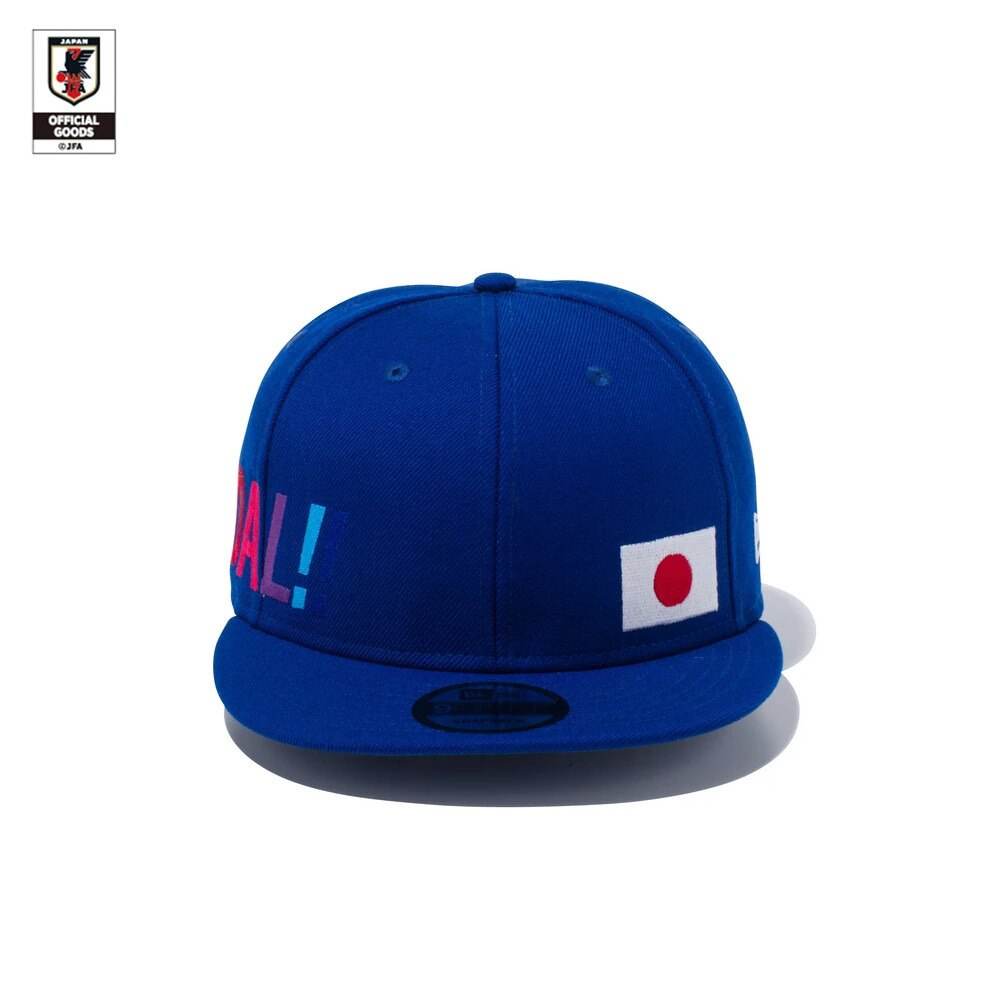 ニューエラ 帽子 メンズ キャップ 9fifty サッカー日本代表 Ver ブルー 日よけ スポーツ用品はスーパースポーツゼビオ