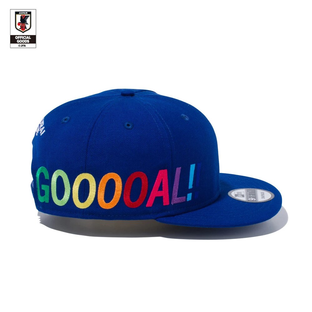 ニューエラ 帽子 メンズ キャップ 9fifty サッカー日本代表 Ver ブルー 日よけ スポーツ用品はスーパースポーツゼビオ