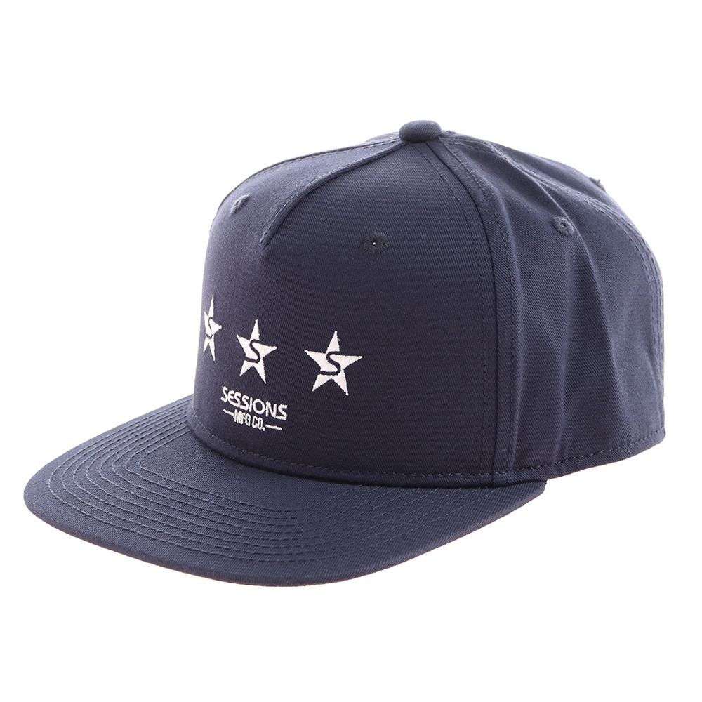  STAR EMBROIDERY BB キャップ 208128 NVY