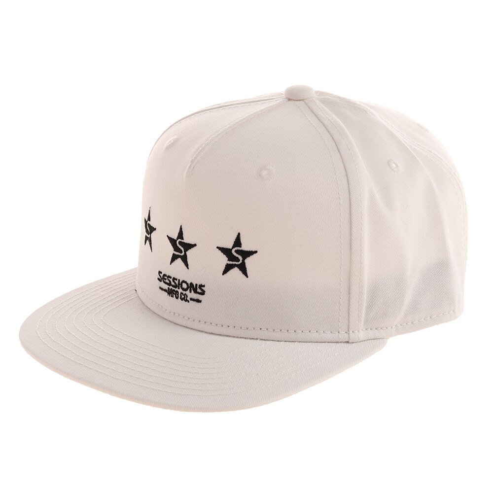  STAR EMBROIDERY BB キャップ 208128 WHT