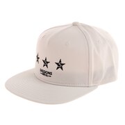 帽子 メンズ STAR EMBROIDERY BB キャップ 208128 WHT 日よけ