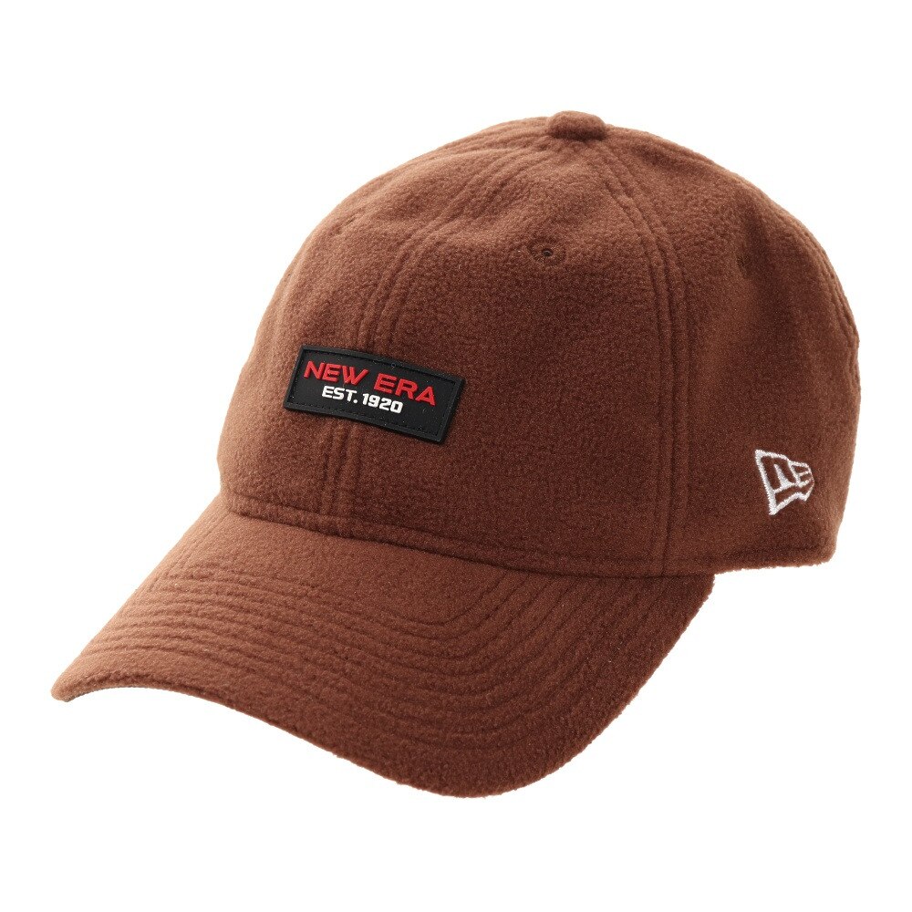  9THIRTY マイクロフリース ラバーパッチ キャップ BRN 12540732