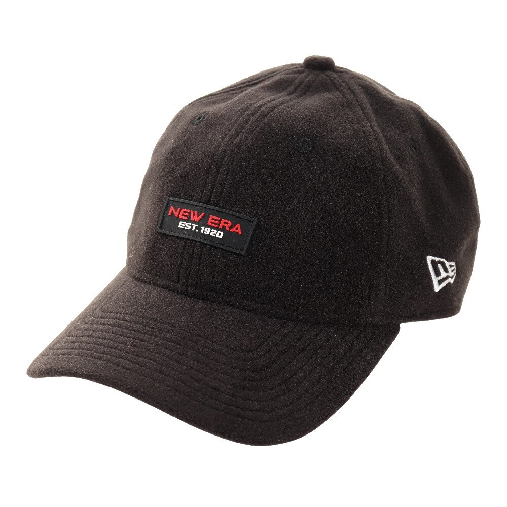  9THIRTY マイクロフリース ラバーパッチ キャップ BLK 12540733