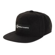 ホールアース（Whole Earth）（メンズ）帽子 メンズ キャップ ボア ベースボールキャップ WE2FA04 BLK 日よけ