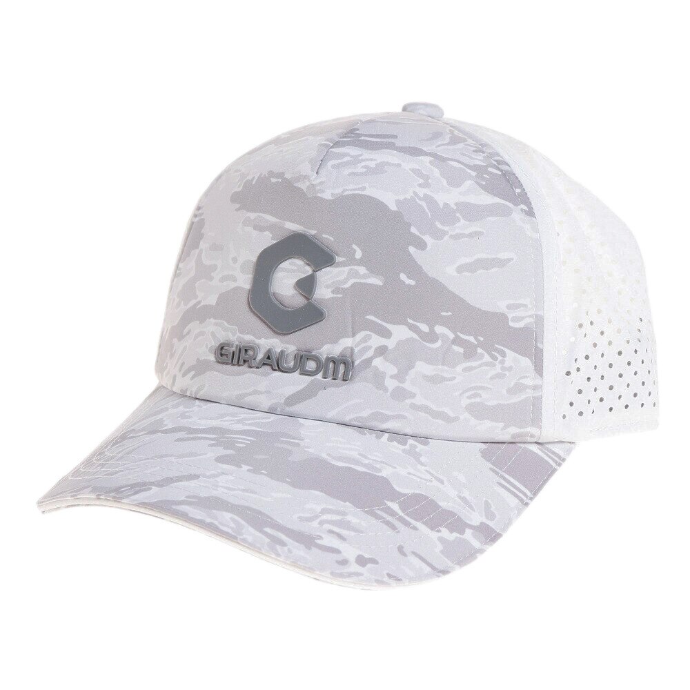  レーザーカットメッシュキャップ 897GM1ST8656 WHT
