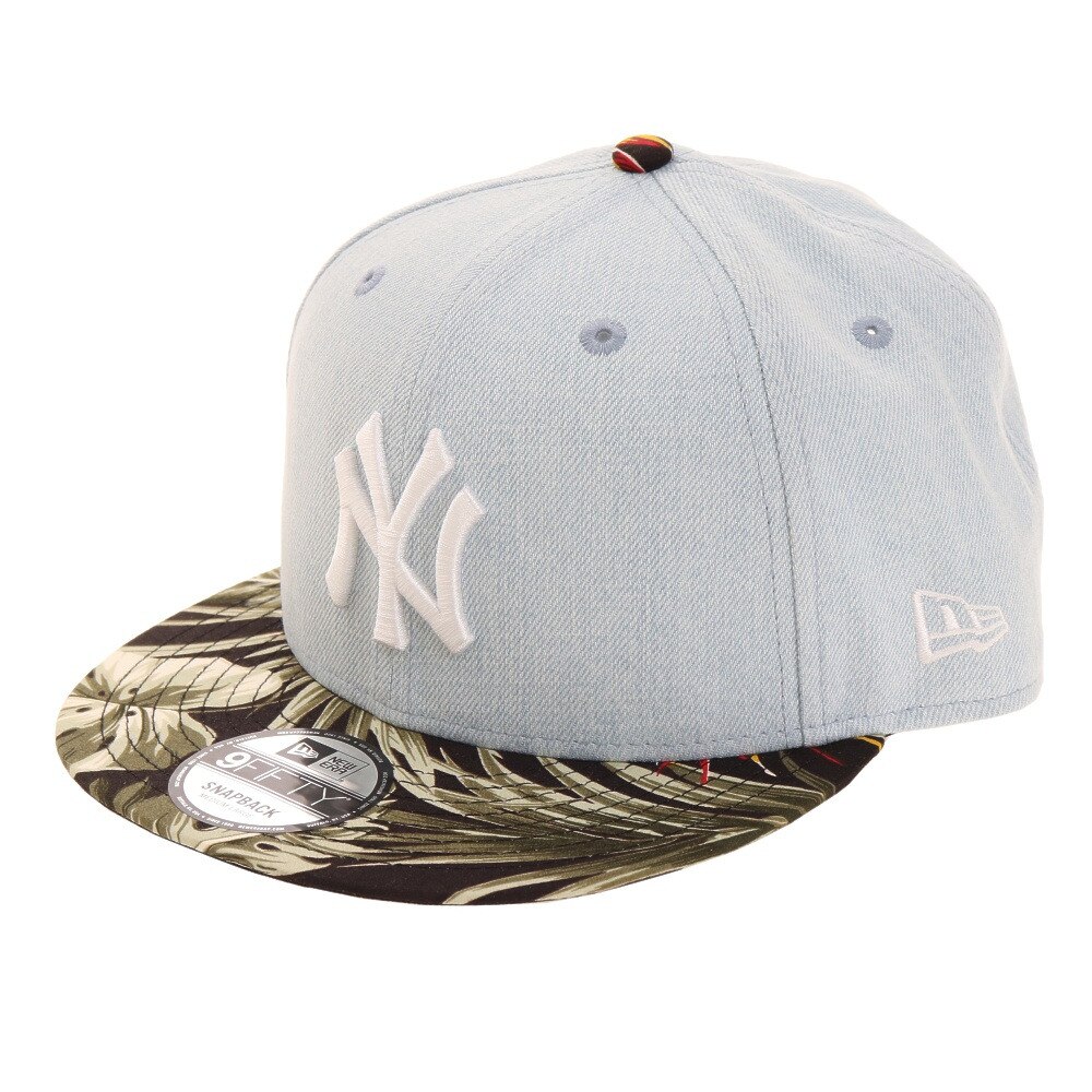  9FIFTY ニューヨーク・ヤンキース ボタニカル ウォッシュドデニム キャップ 12654360