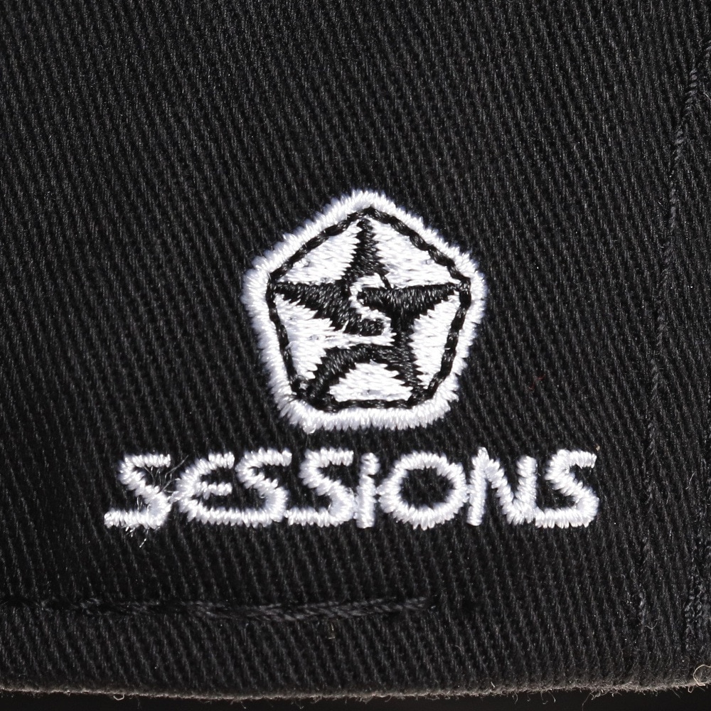 セッションズ（SESSIONS）（メンズ）帽子 メンズ 3STRAS BB キャップ 218167 BLK 日よけ