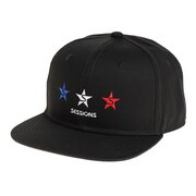 セッションズ（SESSIONS）（メンズ）帽子 メンズ 3STRAS BB キャップ 218167 BLK/BLU 日よけ