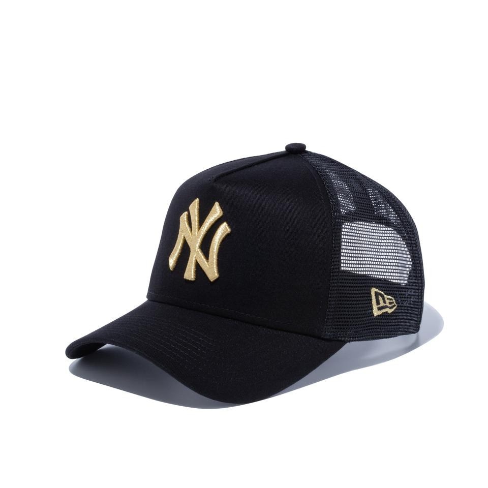 ニューエラ（NEW ERA）（メンズ、レディース）9FORTY A-Frame トラッカー ニューヨーク・ヤンキース キャップ 12746897