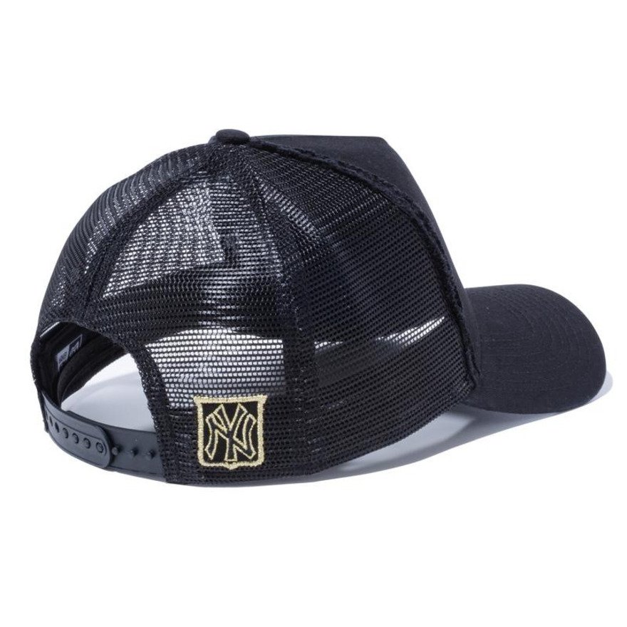 ニューエラ（NEW ERA）（メンズ、レディース）9FORTY A-Frame トラッカー Battalion ニューヨーク・ヤンキース キャップ 12746901 MLB 大きいサイズ
