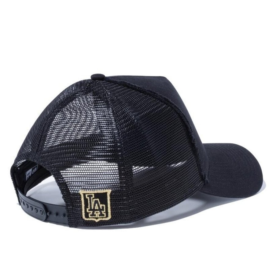 ニューエラ（NEW ERA）（メンズ、レディース）9FORTY A-Frame トラッカー Battalion ロサンゼルス・ドジャース キャップ 12746916 MLB 大きいサイズ
