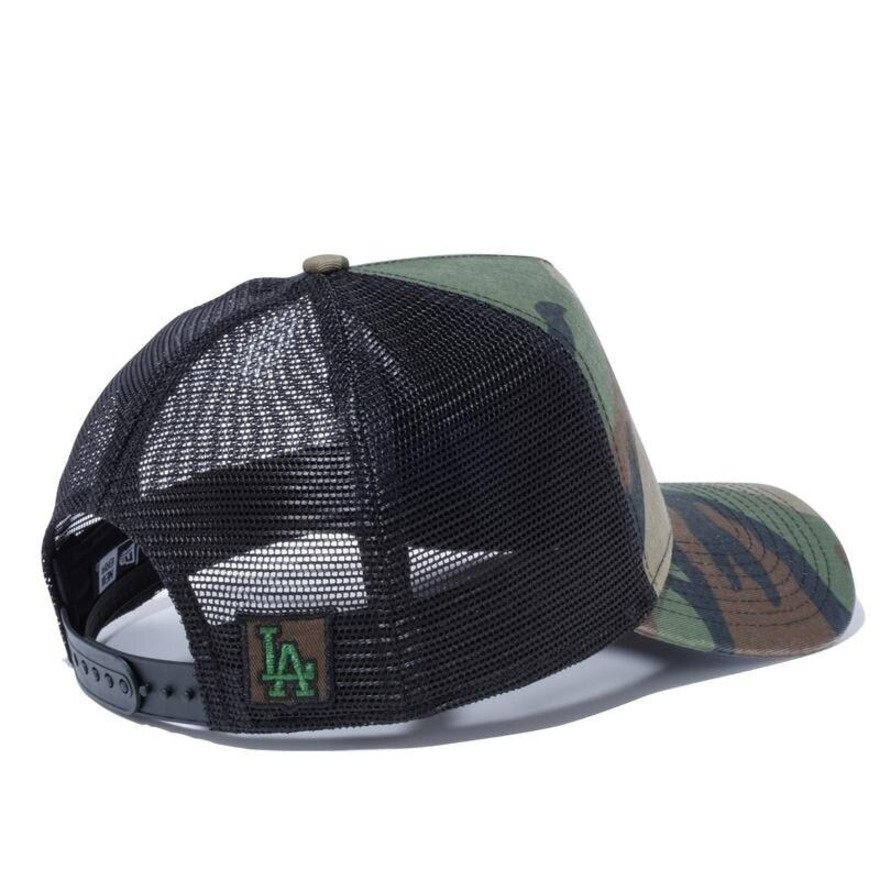 ニューエラ（NEW ERA）（メンズ、レディース）9FORTY A-Frame トラッカー Battalion ロサンゼルス・ドジャース キャップ 12746917 MLB 大きいサイズ