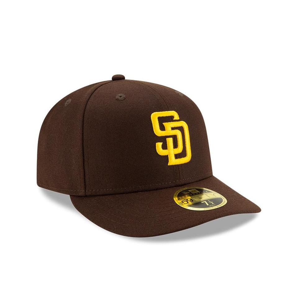 ニューエラ（NEW ERA）（メンズ）帽子 キャップ LP 59FIFTY MLB オンフィールド サンディエゴ・パドレス ゲーム 12506587 吸汗速乾 大きいサイズ