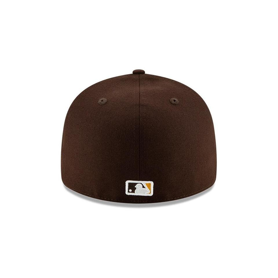 ニューエラ（NEW ERA）（メンズ）帽子 キャップ LP 59FIFTY MLB オンフィールド サンディエゴ・パドレス ゲーム 12506587 吸汗速乾 大きいサイズ