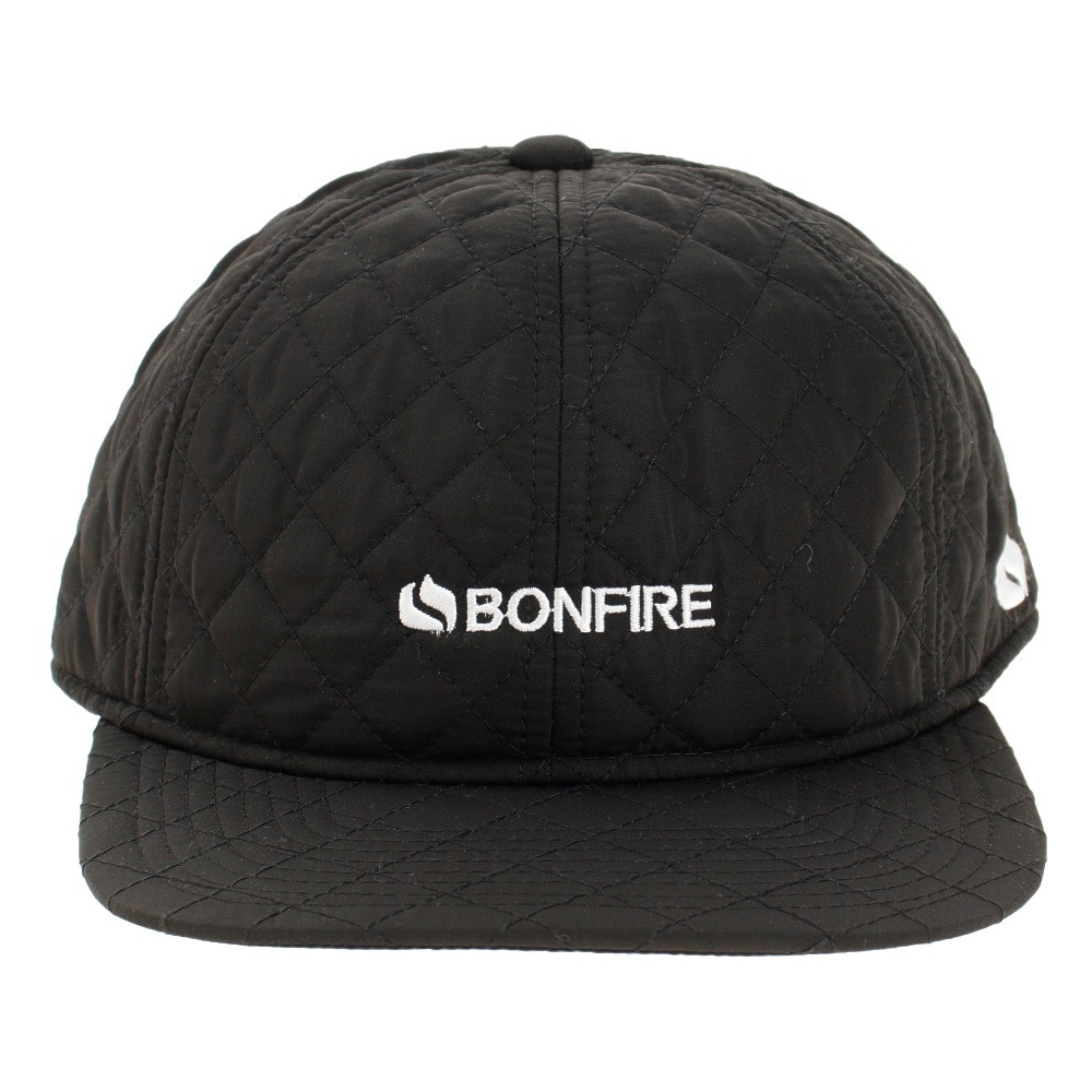 ボンファイア（Bonfire）（メンズ）キルティング ベースボールキャップ 20BNF1FST2212 BLK 帽子 吸汗速乾 消臭