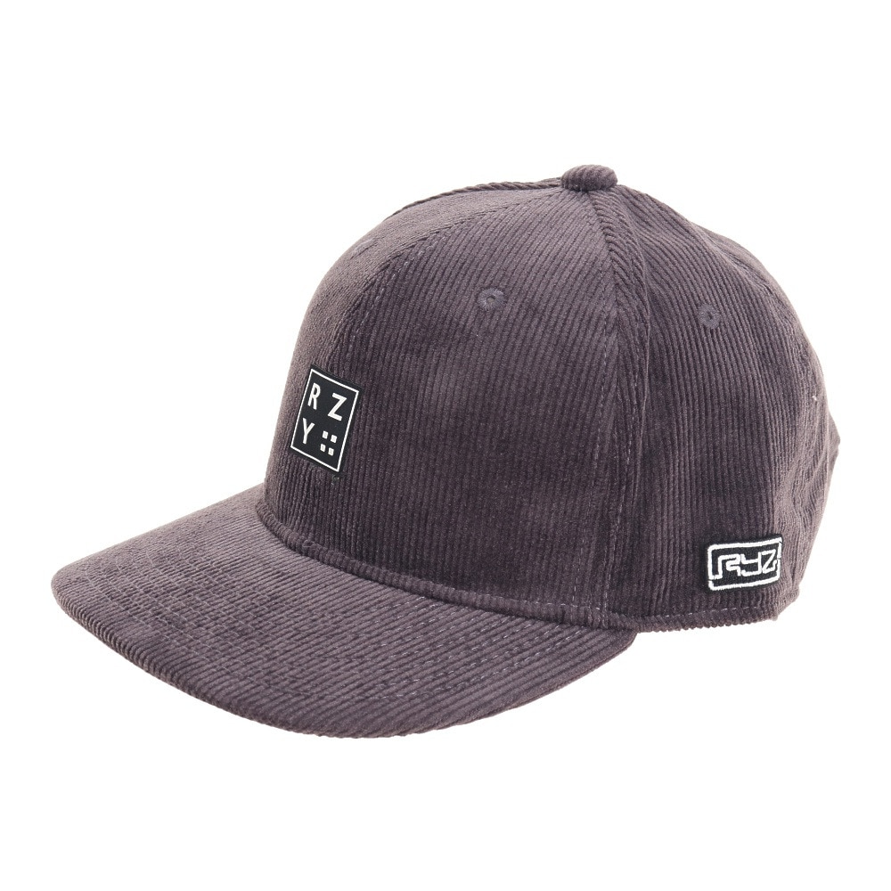 ライズ（RYZ）（メンズ）コーデュロイプレカーブキャップ 897R1ST2639 GRY 帽子