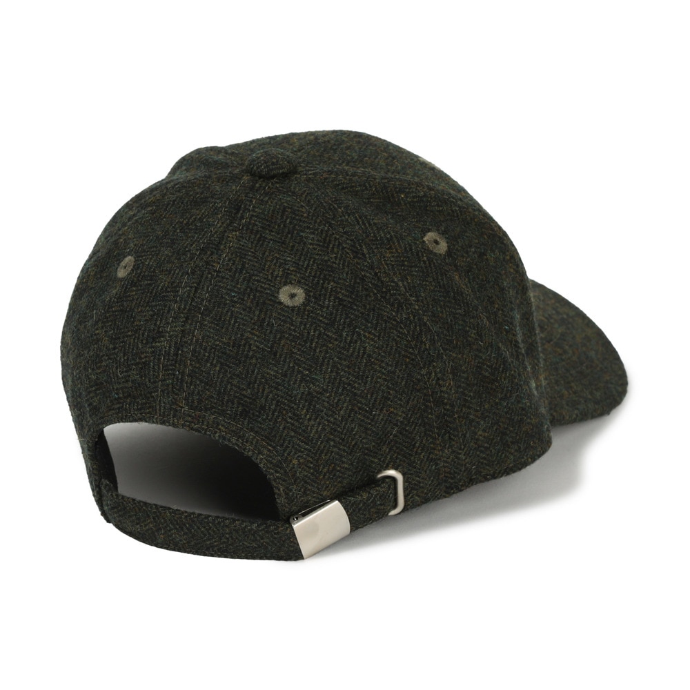 エルケクス（ELKEX）（メンズ）ロゴツイードキャップ 897EK1ST2646 OLIVE 帽子