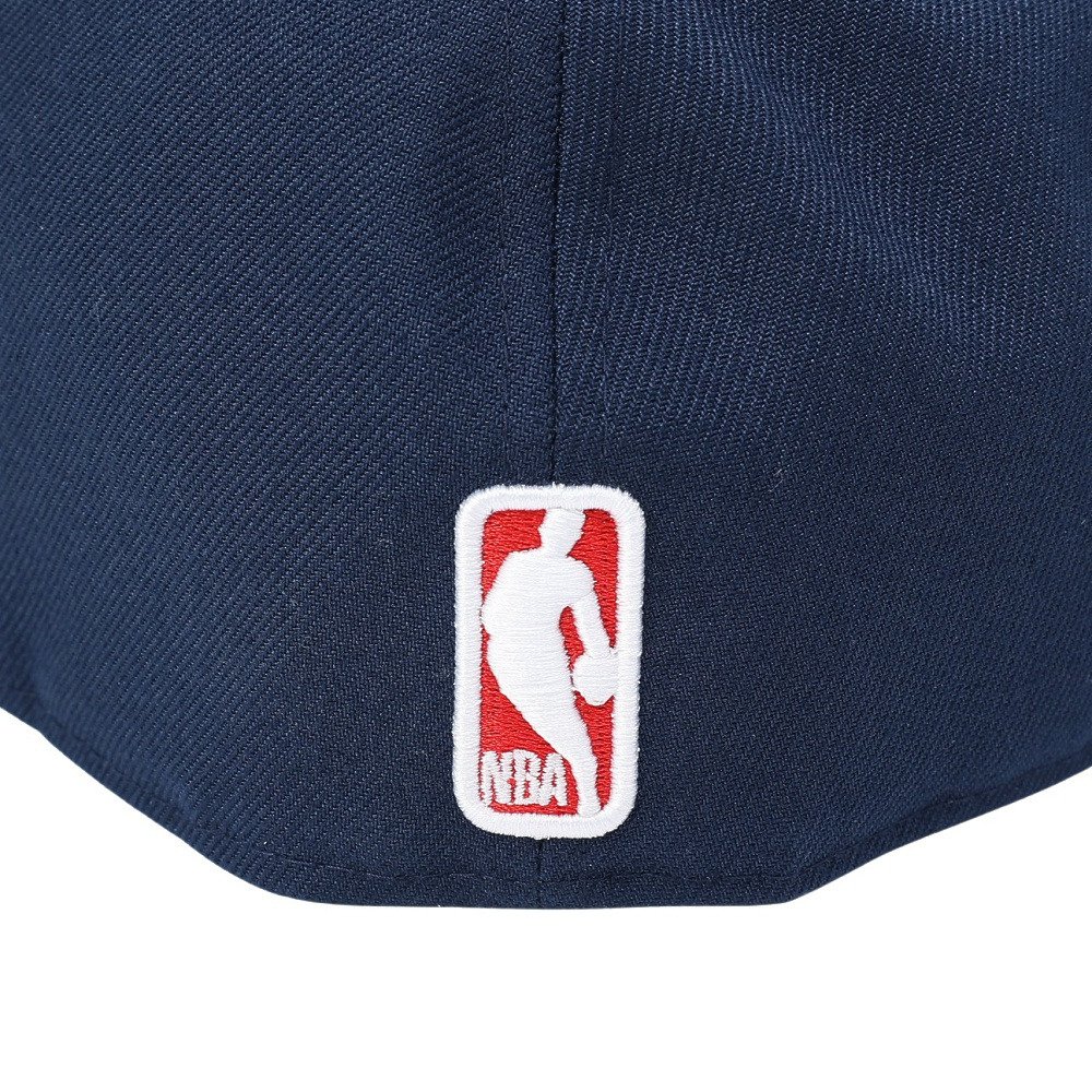 ニューエラ（NEW ERA）（メンズ）帽子 5950 ワシントンウィザーズ チーム キャップ 紺 S-Lサイズ 12492033 ストレート キャップ NBA バスケ 日差し対策 スト系