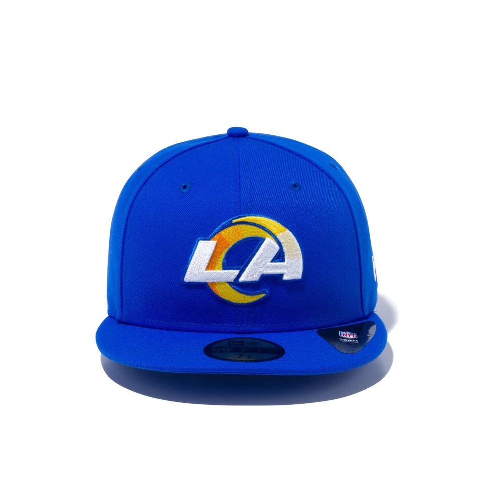 ニューエラ（NEW ERA）（メンズ）59FIFTY ロサンゼルス・ラムズ オーシャンサイドブルー×チームカラー 12824312 帽子