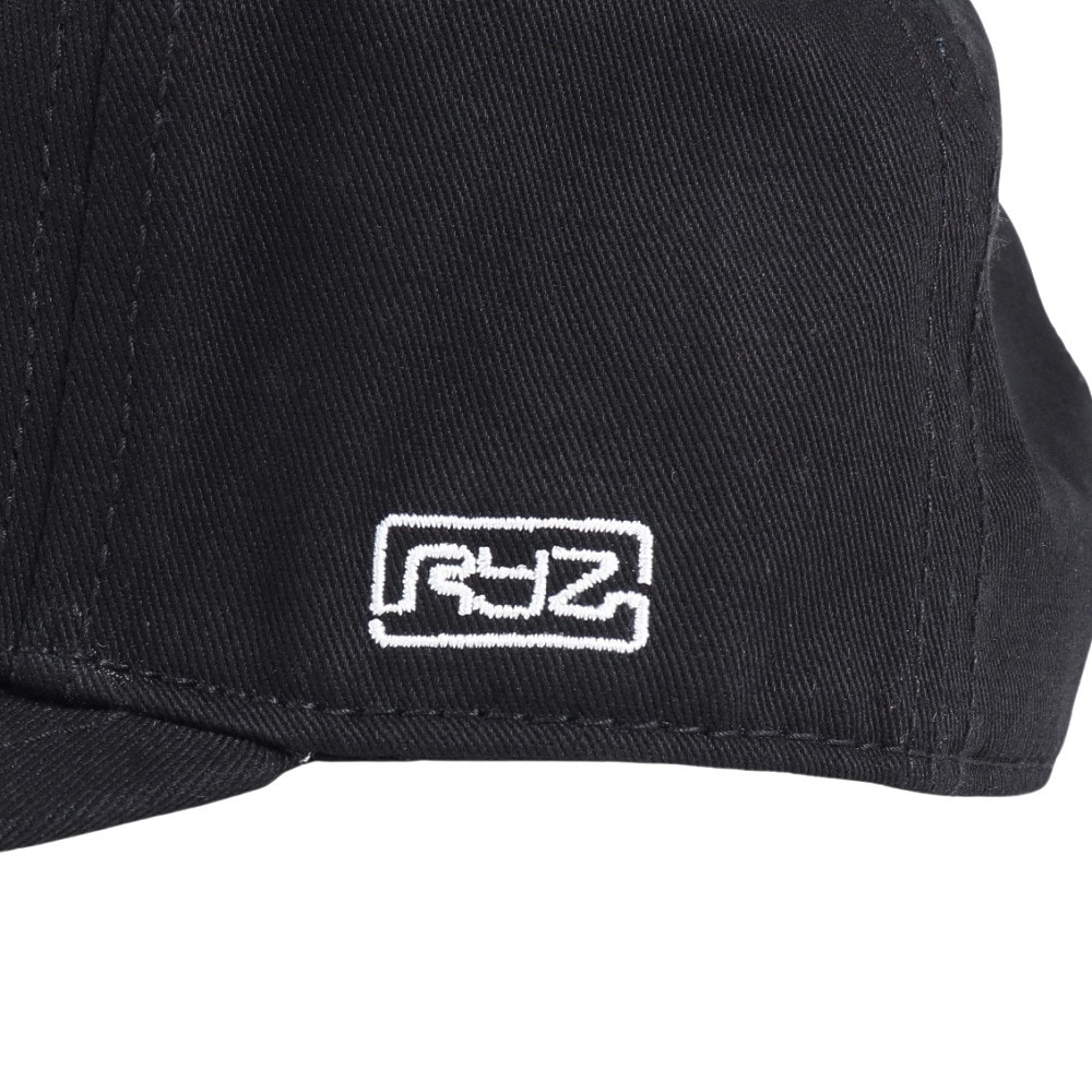 ライズ（RYZ）（メンズ）R-ロゴプレカーブキャップ 897R2ST4617 BLK 帽子